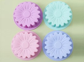 Molde silicona mini tarta margarita